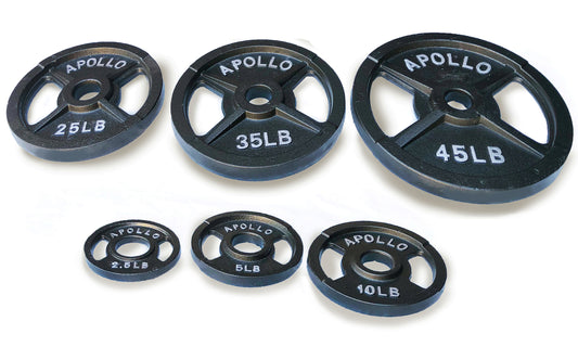 various weight lifting plates