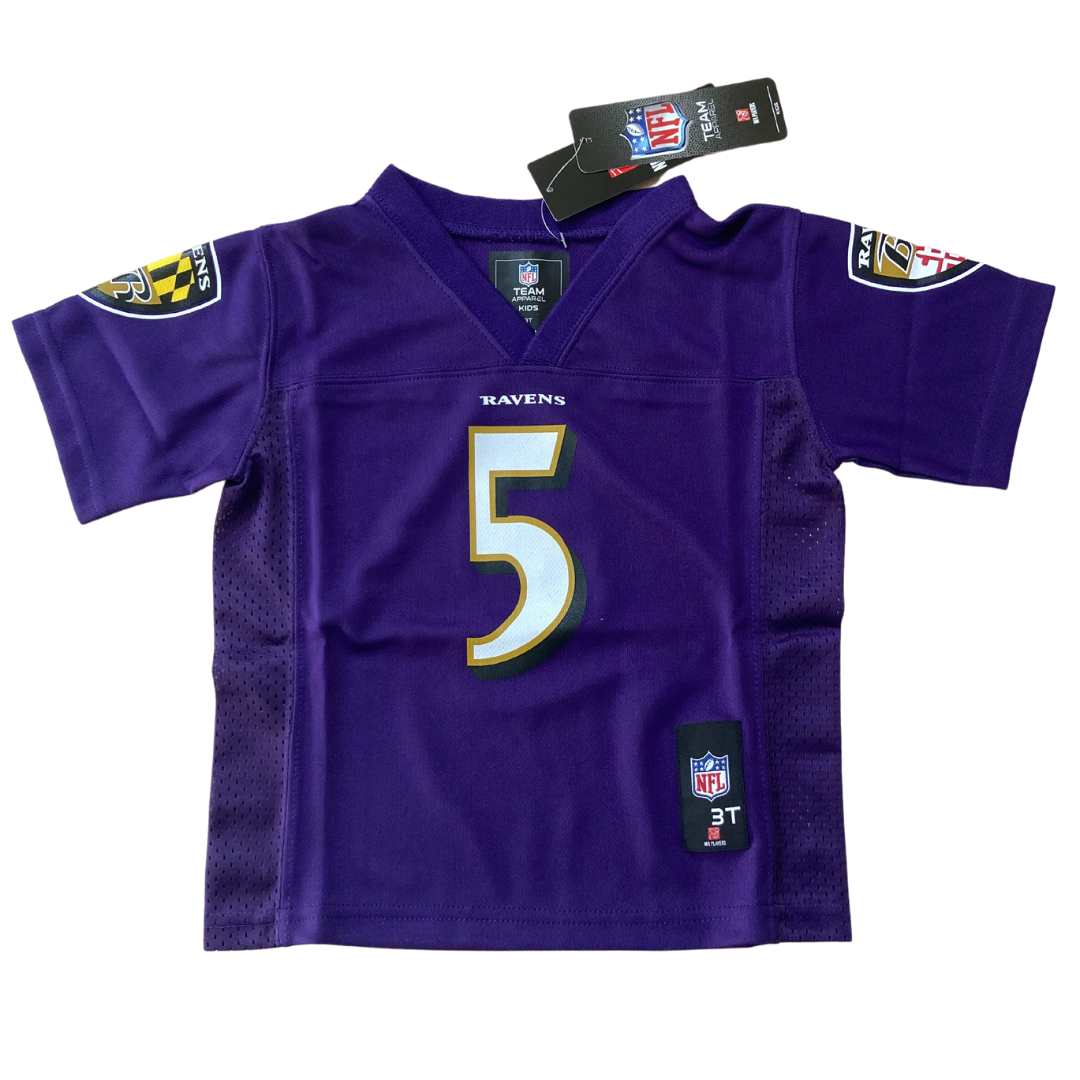 Baltimore Ravens Joe Flacco Short Sleeved Jersey