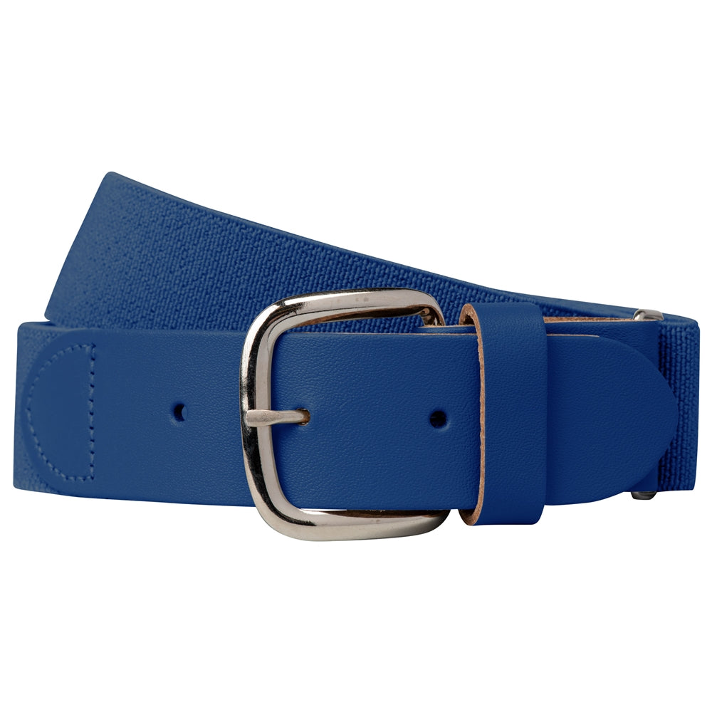 Champro MVP Genuine Bonded Leather Belt - 1.5" Wide, Adjustable 24" to 48", Stitched Buckle