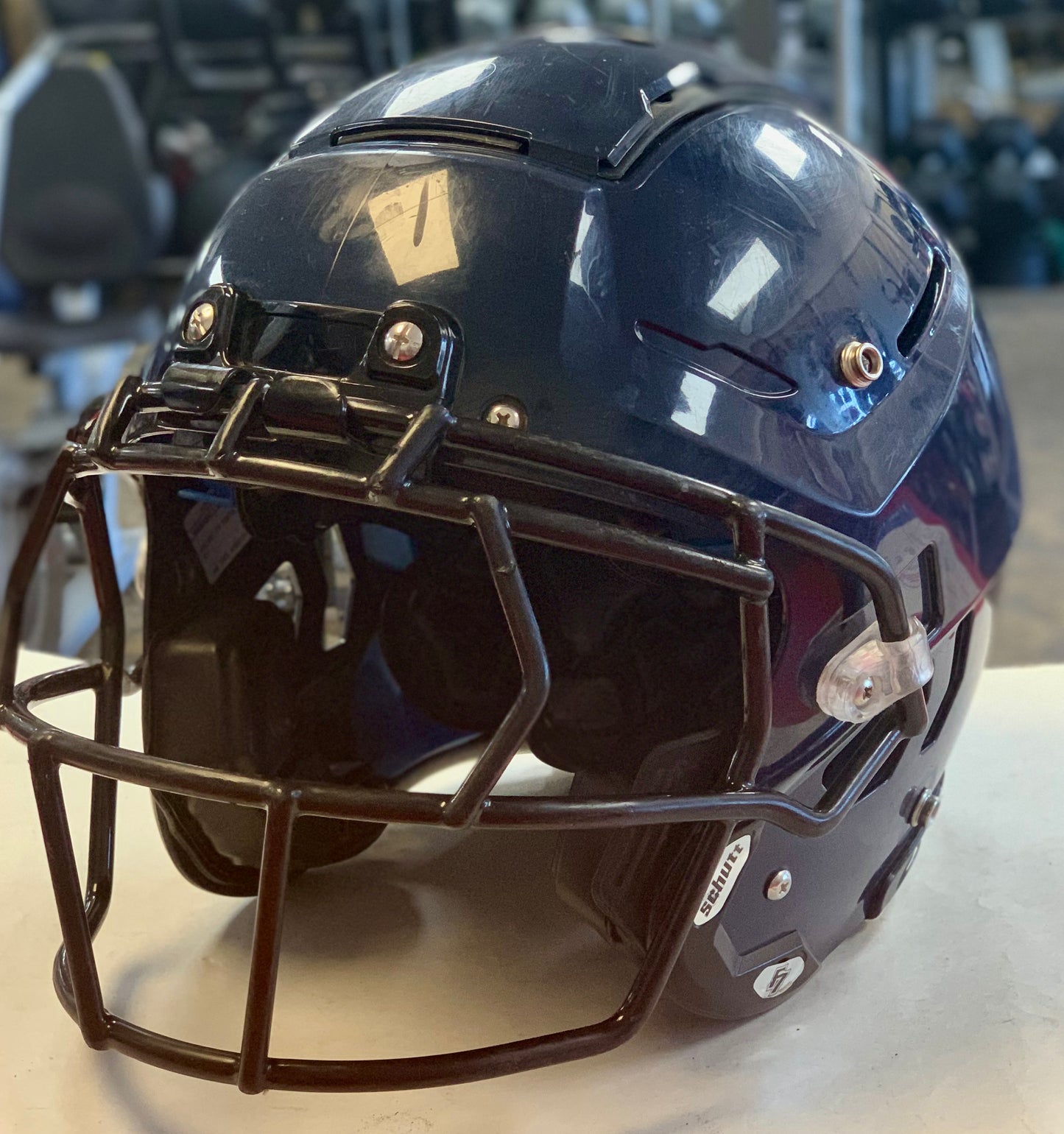 Schutt F7 Navy Blue 2023 Youth Large (Used)