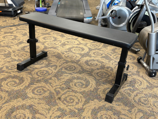 Flat Bench - Height Adjustable (Used)