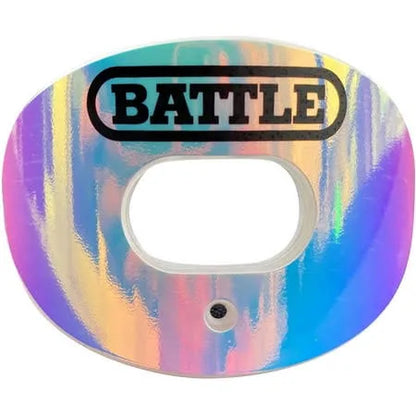 BATTLE Oxygen Football Mouthguard Chrome