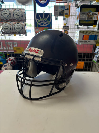 Riddell Victor-I 2025 Youth L/XL Football Helmet - Matte Black (used)