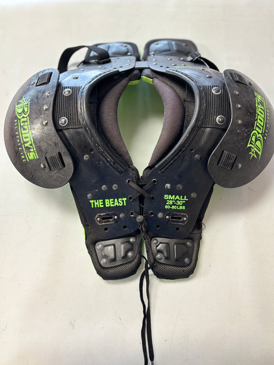 Buddy's All Stars The Beast Shoulder Pads Size Youth Small