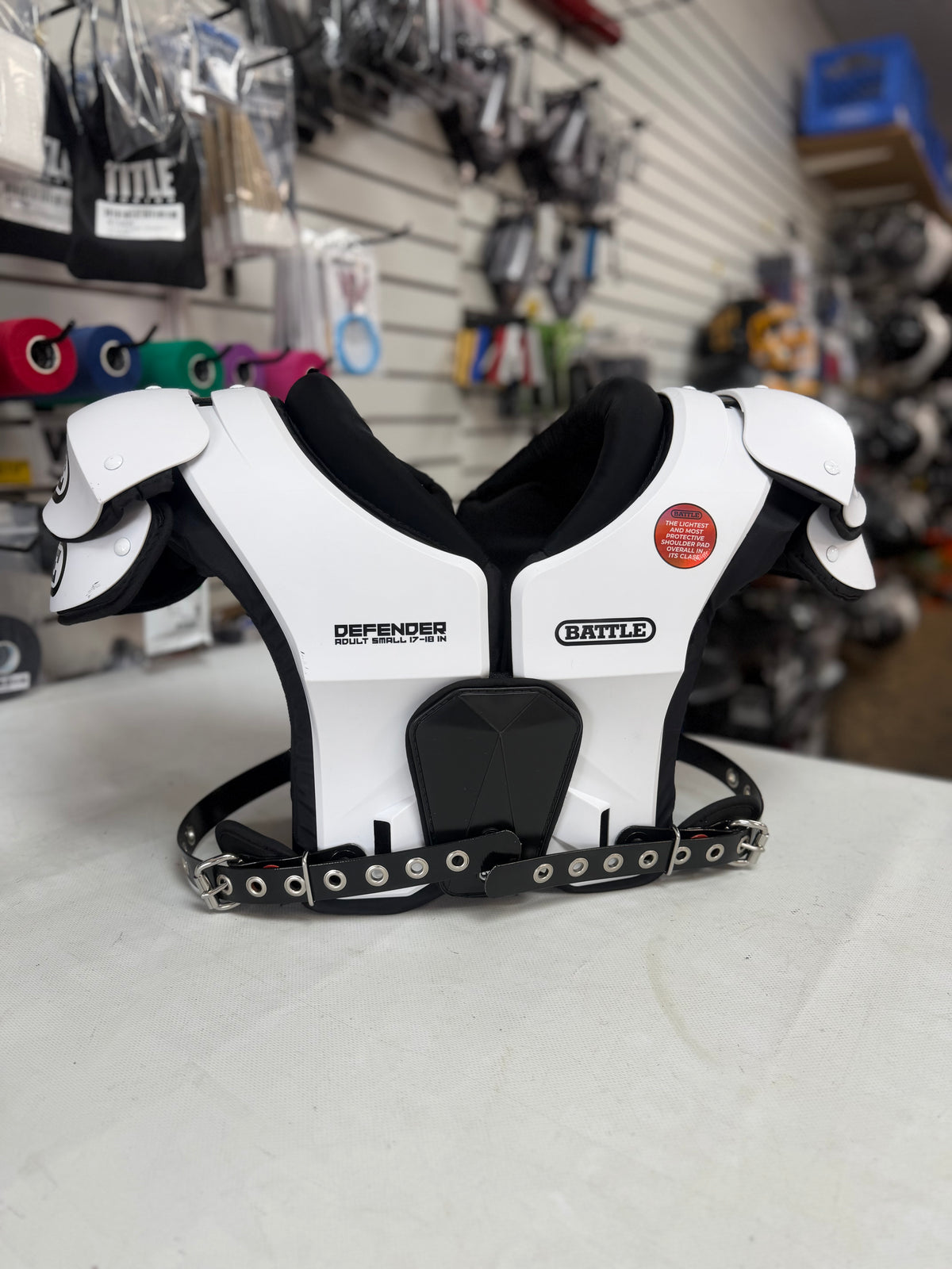 Battle Defender Adult Small Shoulderpads (used)