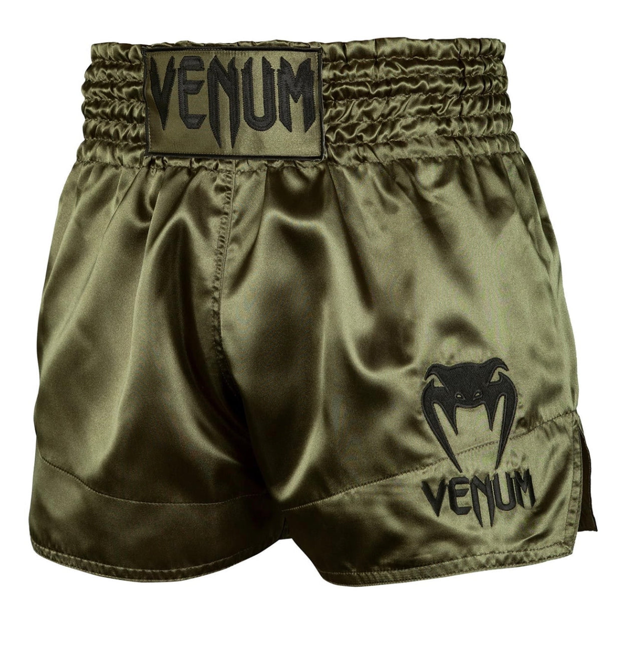 Venum Muay Thai Shorts - Olive green