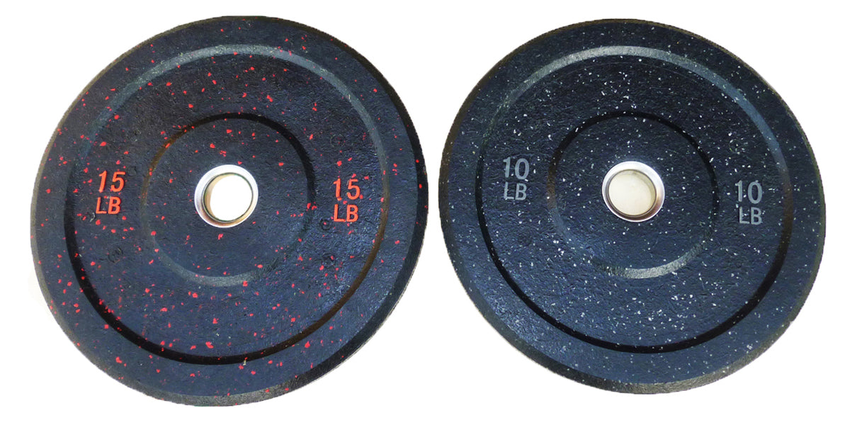 Hi-Temp Crumb Rubber Bumper Plates 10lb-45lb (In Store Pickup Only) Sold As A Pair