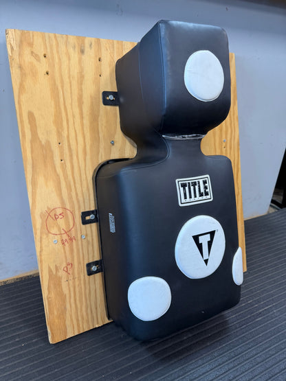 Title Boxing Wall Mount Training Bag (used)