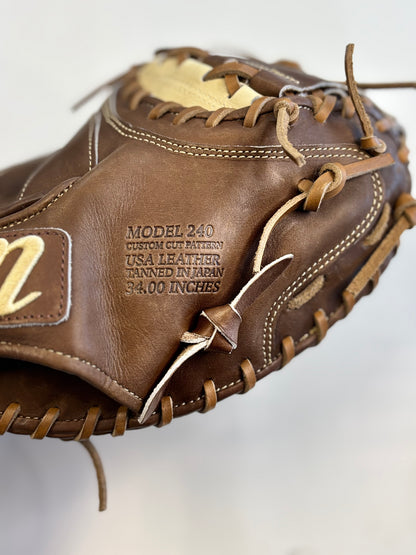 Marucci Cypress 34" 240C1 baseball catcher's mitt.