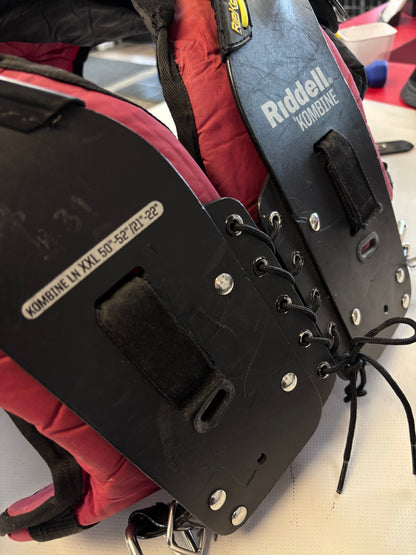 Riddell Kombine Adult XXL Shoulder Pads (used)