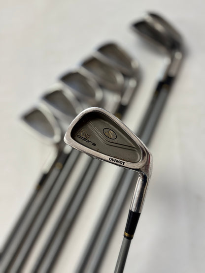King Cobra Oversize Iron Set 3-9, SW Righty (used)