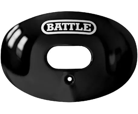 BATTLE Oxygen Football Mouthguard - black Chrome