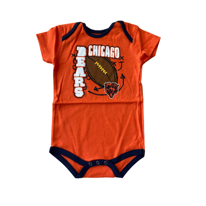 Chicago Bears Short Sleeved Onesies