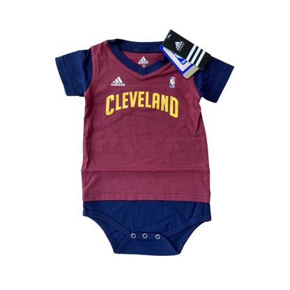 Cleveland Cavaliers Onesie/Bib/Booties Set