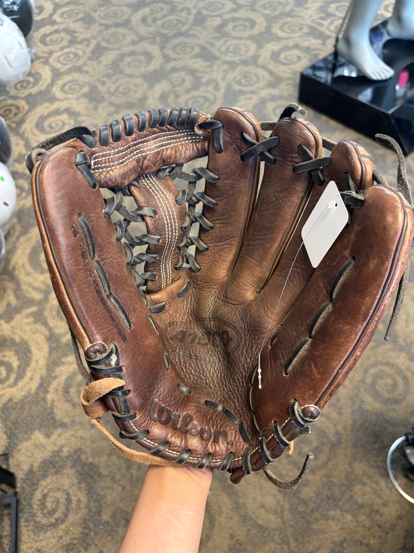 Wilson A1000 12.5” Right Hand Throw Baseball Glove (used)