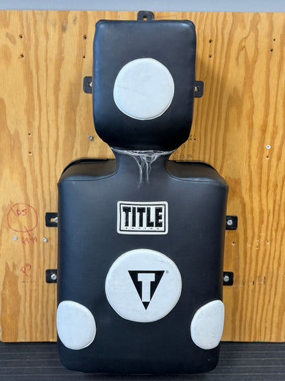 Title Boxing Wall Mount Training Bag (used)