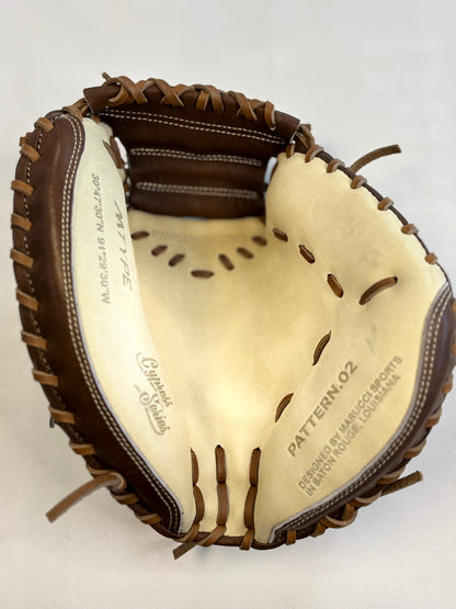 Marucci Cypress 34" 240C1 baseball catcher's mitt.