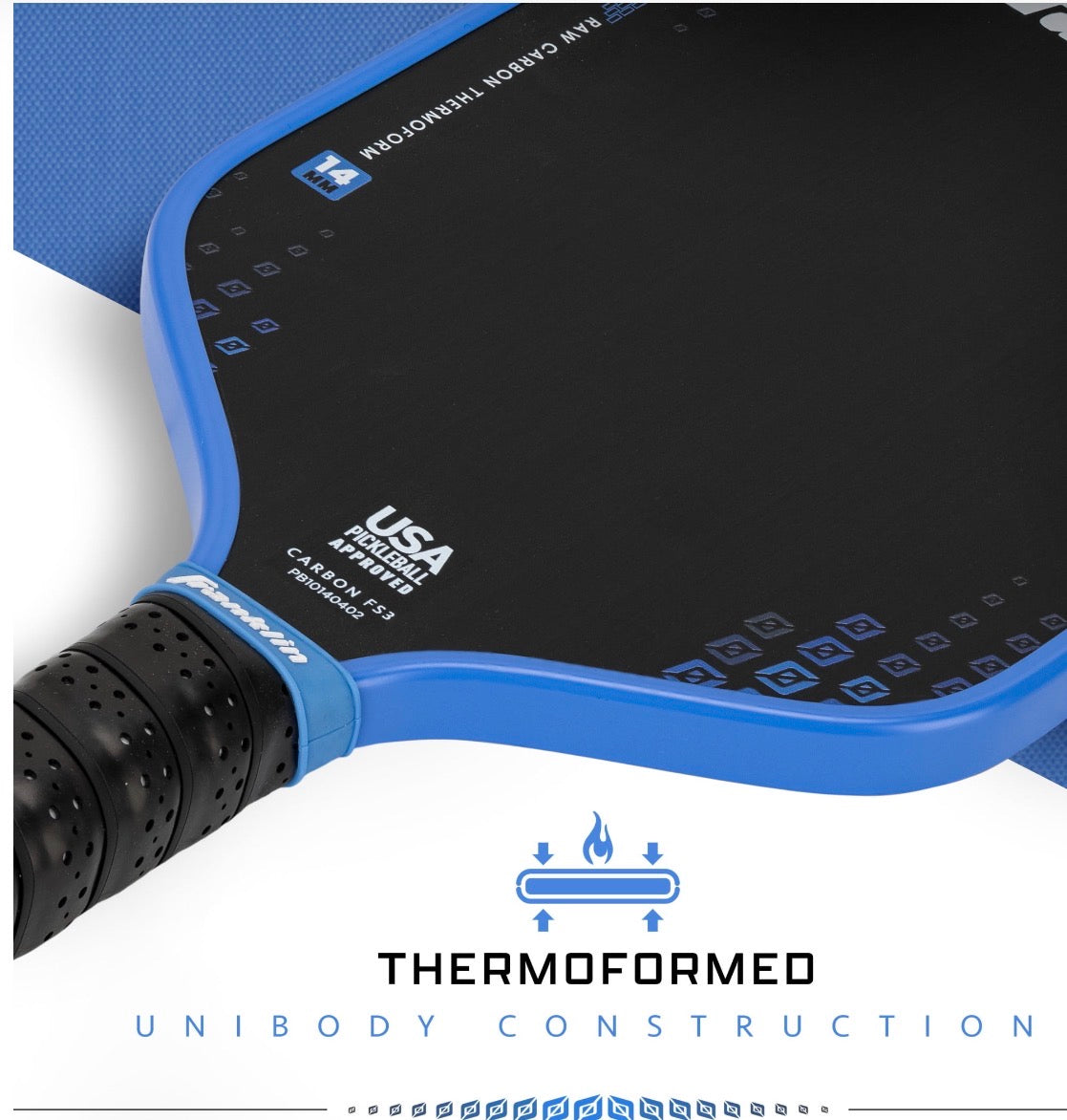 Franklin Sports Pro Pickleball Paddle- Premier Carbon Fiber