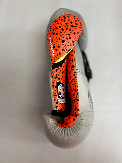 Geezers Elite Pro 10oz Lace up Boxing Gloves