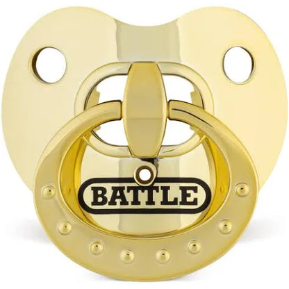 BATTLE Oxygen Football Mouthguard Chrome Binky Style