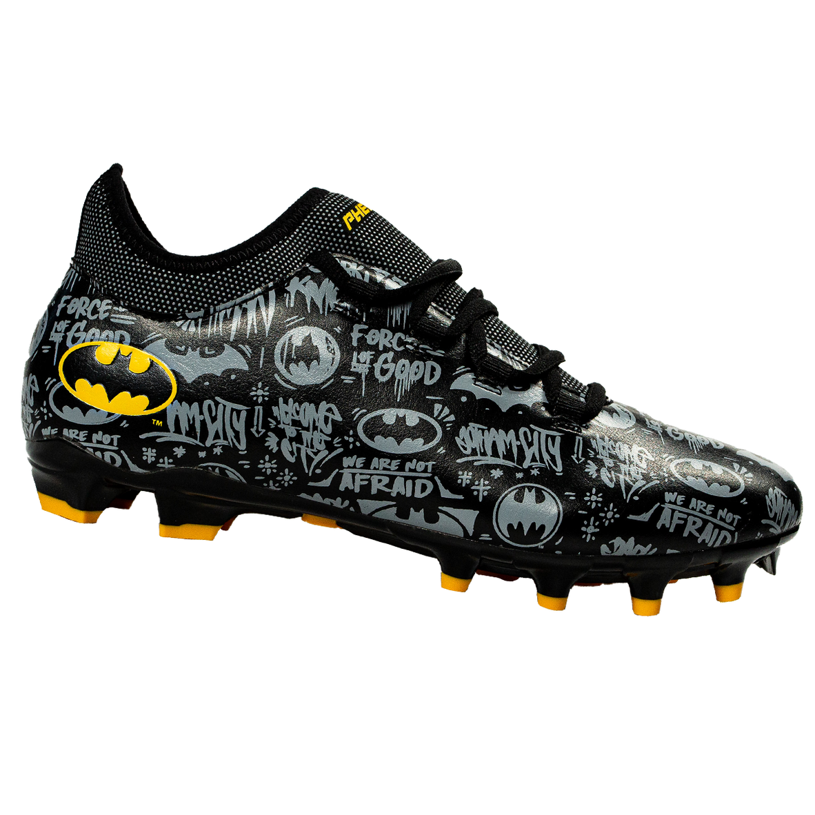 Phenom Elite Football Cleats | "Batman" Velocity 2.0