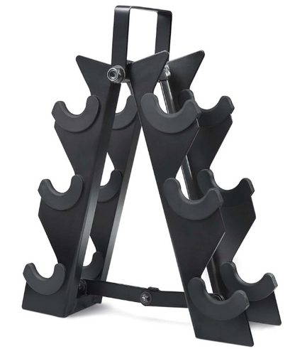 a-frame dumbbell rack