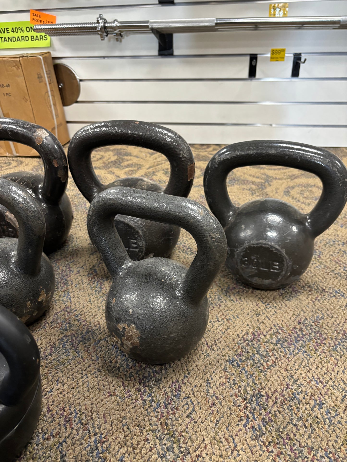 Used Kettlebells - In Store Pickup Only