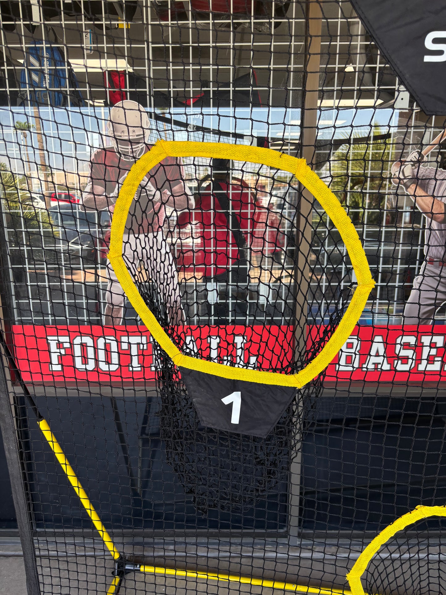 Skilz Quickster QB trainer Net (used)
