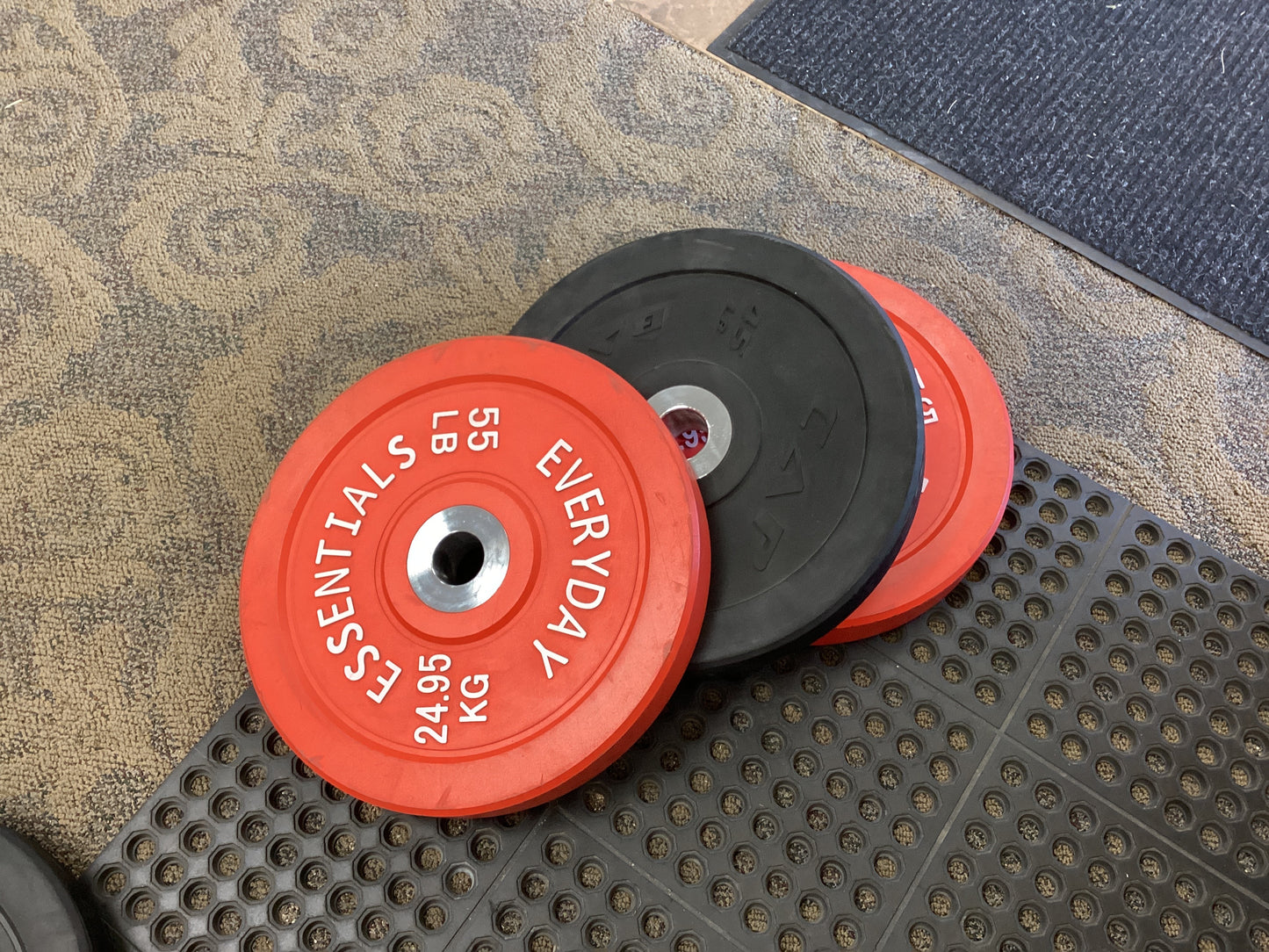 Used Rubber Bumper Plates