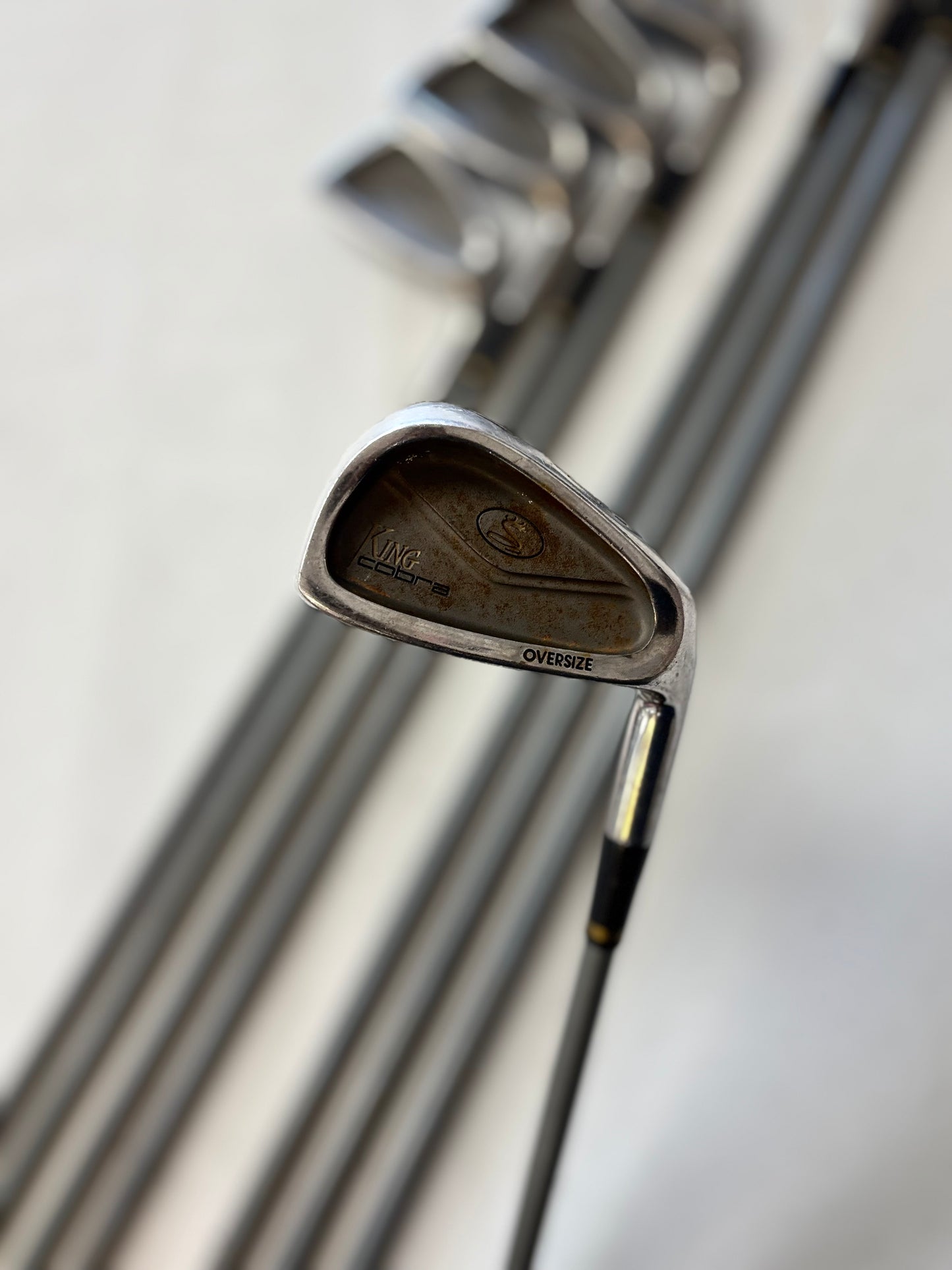 King Cobra Oversize Iron Set 3-9, SW Righty (used)
