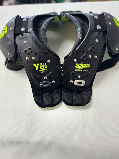 Schutt Y-Flex 4.0 Youth Medium Football Shoulder Pads