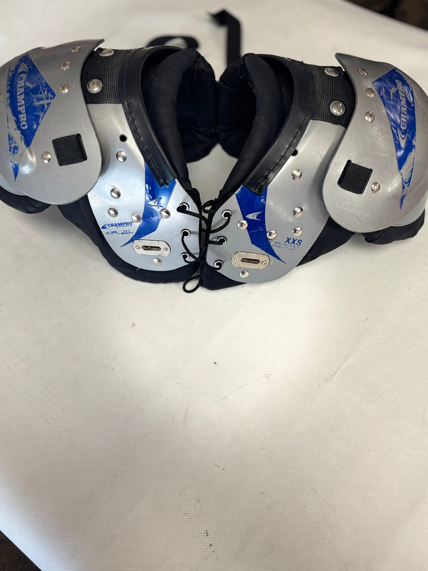 Champro Air Tech Football Shoulder Pads size xxs (used)