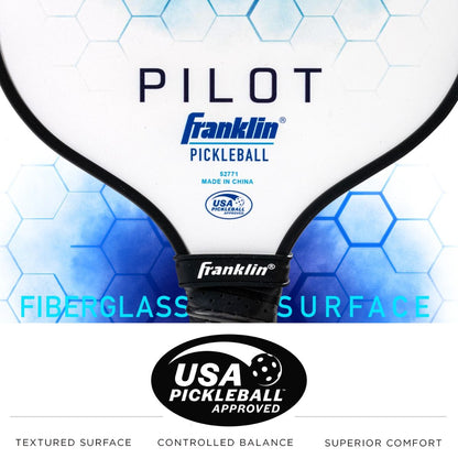 Franklin Pilot Series Fiberglass Paddle with Maxgrit