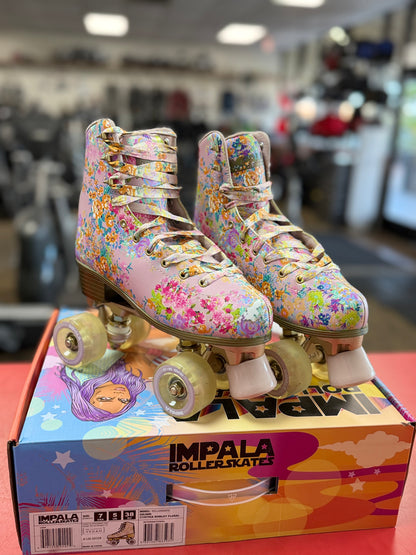 Cynthia Rowley Flora Impala Rollerskates Size 7 (used)