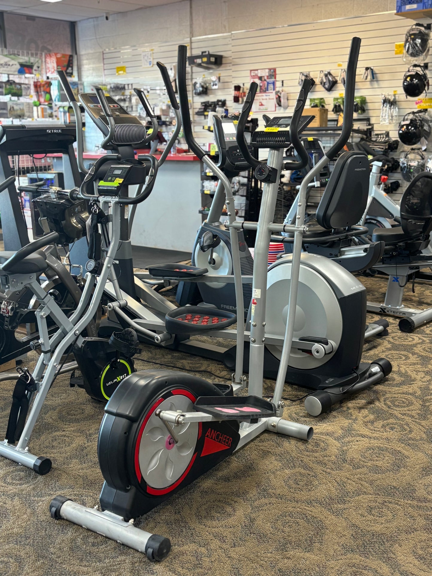 elliptical stationary bicycle Ancheer Elliptical Exercise Machine – Sports Exchange