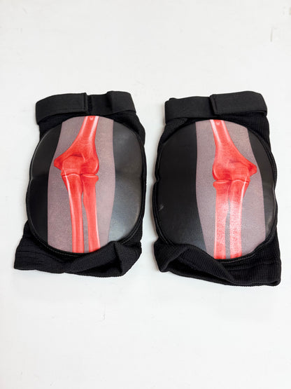 True Kombat Skeleton Knee Pads - XL