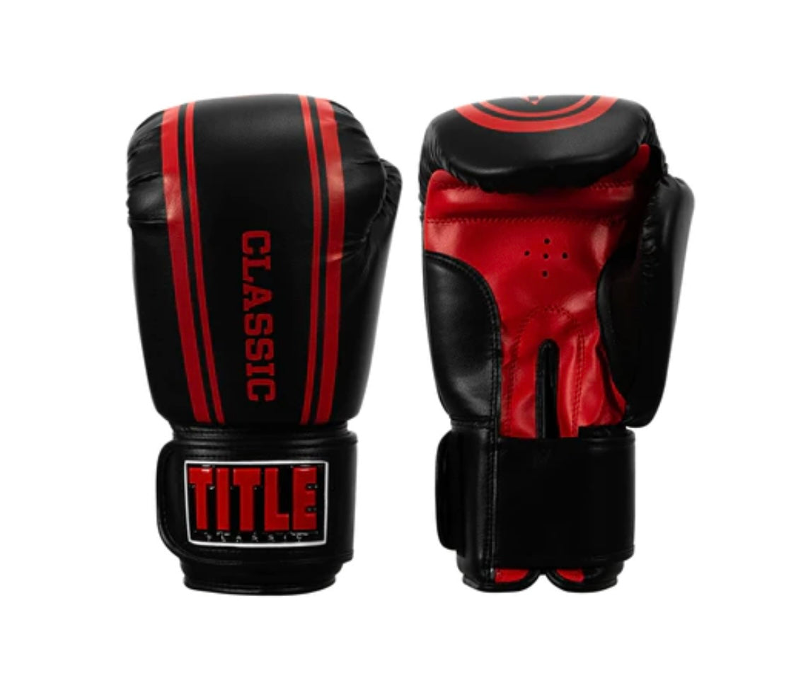 Title Classic Speed Boxing Gloves