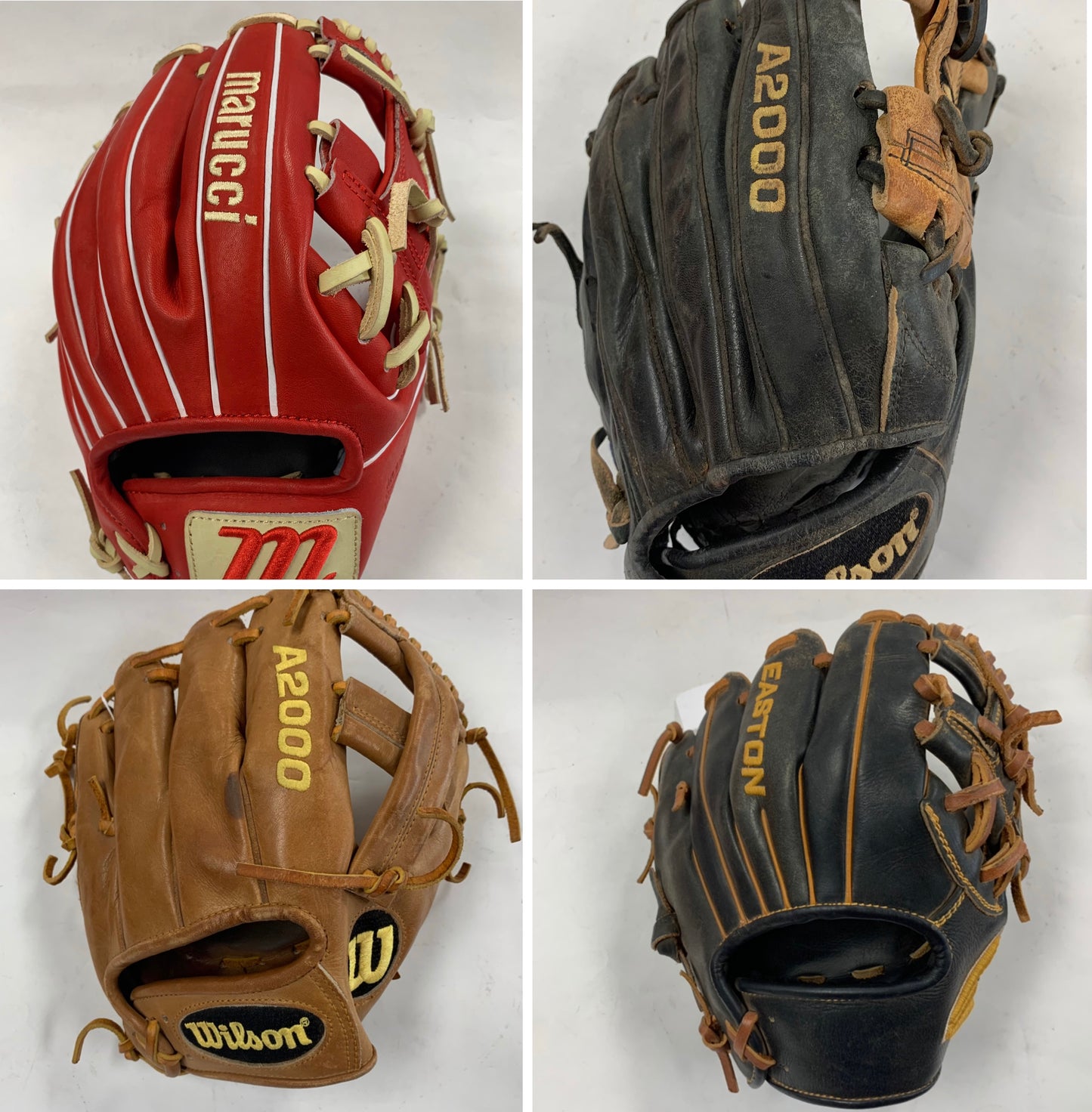 Baseball Gloves - Used, Quality Mitts