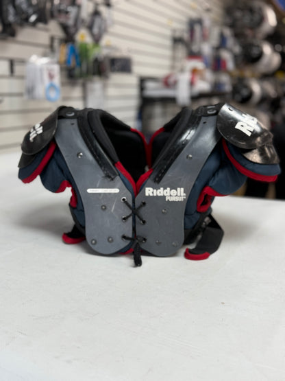 Riddell Pursuit Youth Large Shoulder Pads (used)