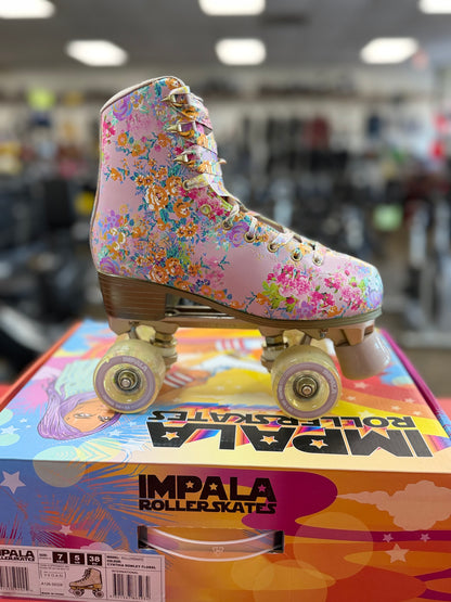 Cynthia Rowley Flora Impala Rollerskates Size 7 (used)
