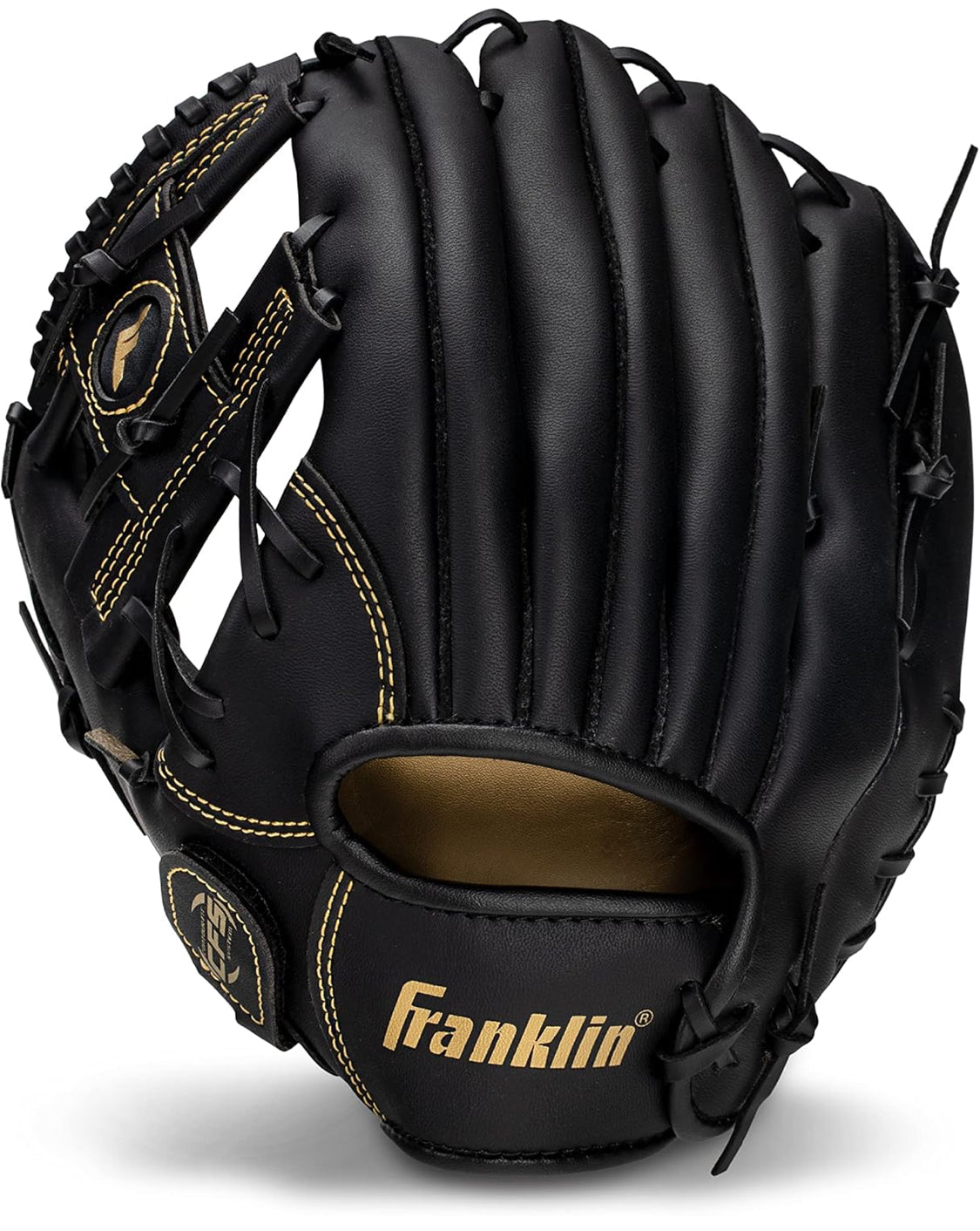 Franklin Field Master Baseball + Softball Glove | Left-hand Throw | Lightweight Synthetic Leather