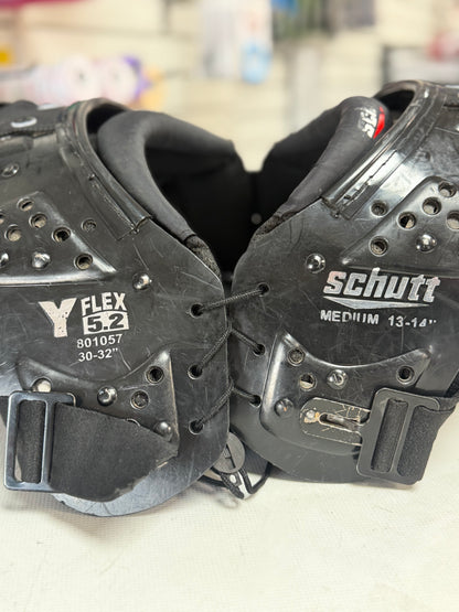 Youth Y Flex schutt Shoulder pads size Medium