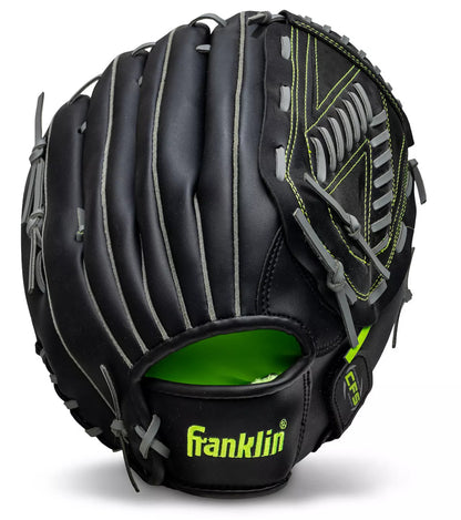 Franklin Field Master Baseball + Softball Glove | Right-hand Throw | Lightweight Synthetic Leather