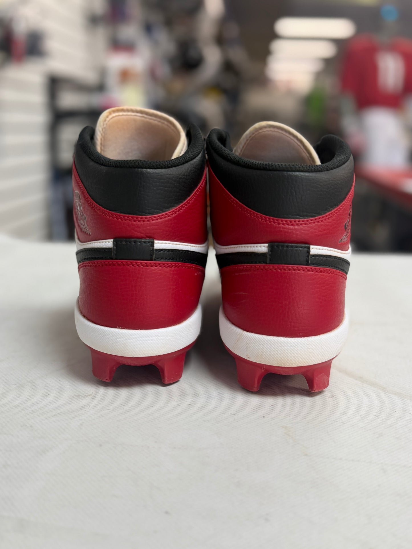 Jordan 1 High Baseball Cleats (size 11, used)