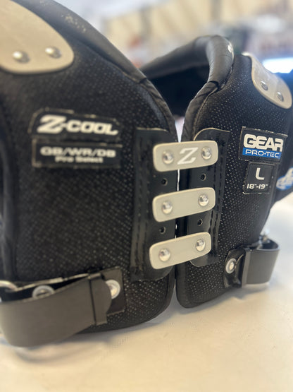 Z-Cool QB/WR/DB Shoulder Pads - Large (Used)