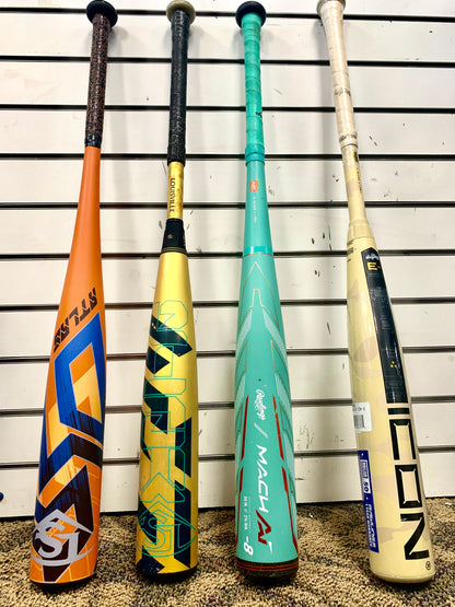 High End Baseball & Softball Bats (new/used)