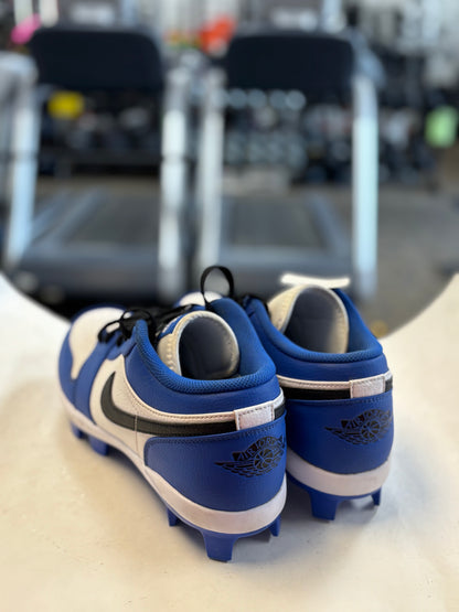 Jordan 1 Low Baseball Cleats - Size 11 (Like New)