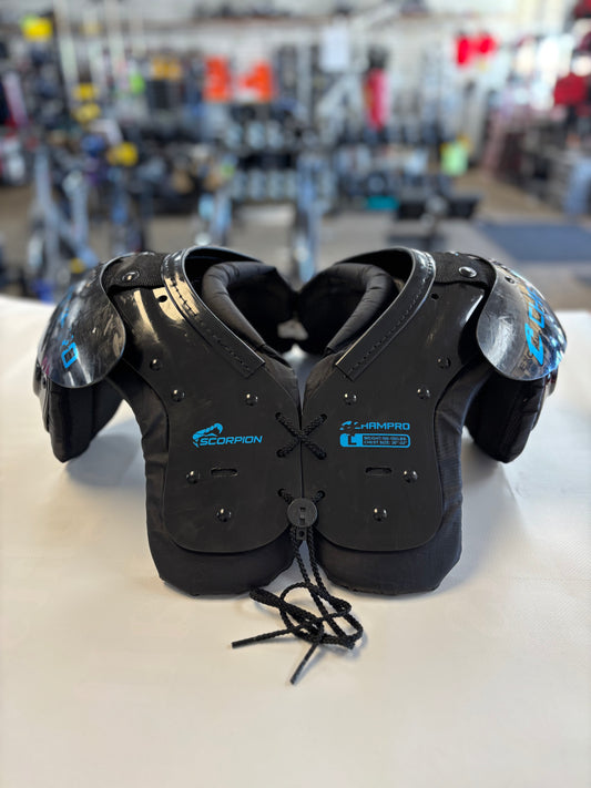 Champro Scorpion Shoulder Pads - Youth Large (Used)