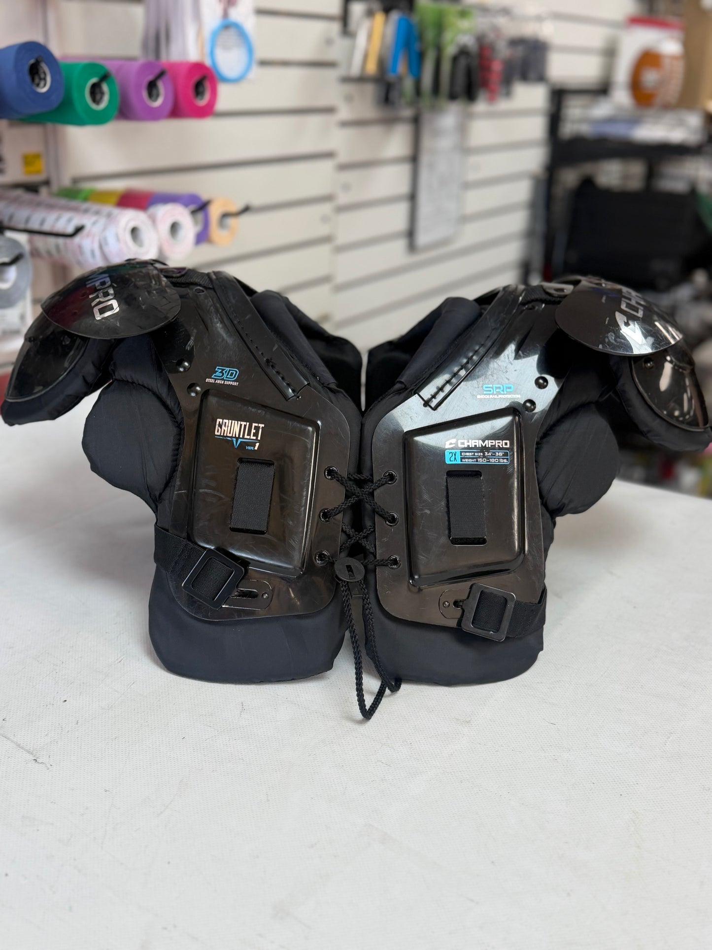 Champro Gauntlet Youth 2XL Shoulder Pads (used)