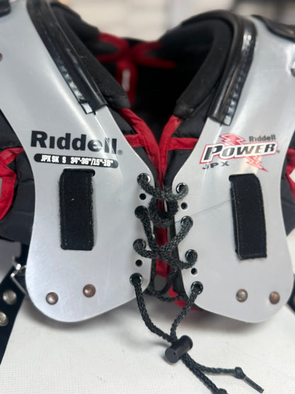 Riddell JPX Shoulder Pads (Youth, size Small)